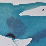 ZAO Wou-Ki: The Abyss, Woodcut