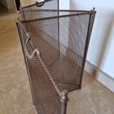 Fire barrier grille
