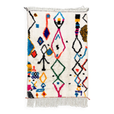 Azilal Moroccan Berber rug with colorful patterns 1.47x0.97m