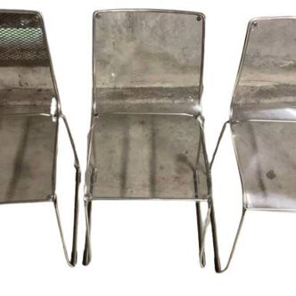 Chaises Plexiglas transparentes