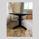 Dark wood extendable dining table, 1970s