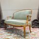 Louis XV Style Natural Wood Living Room, 19th Century
