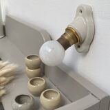 Porcelain wall lamp