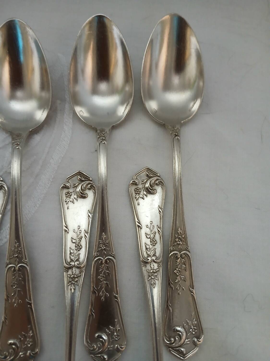 36 antique silver-plated cutlery sets "Boulenger"