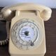 Téléphone PTT vintage Socotel S63 à cadran, 1982