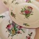 4 assiettes plates "Réverbère fin" KG Lunéville