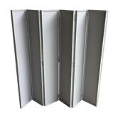 Vintage screen with 6 wooden vents