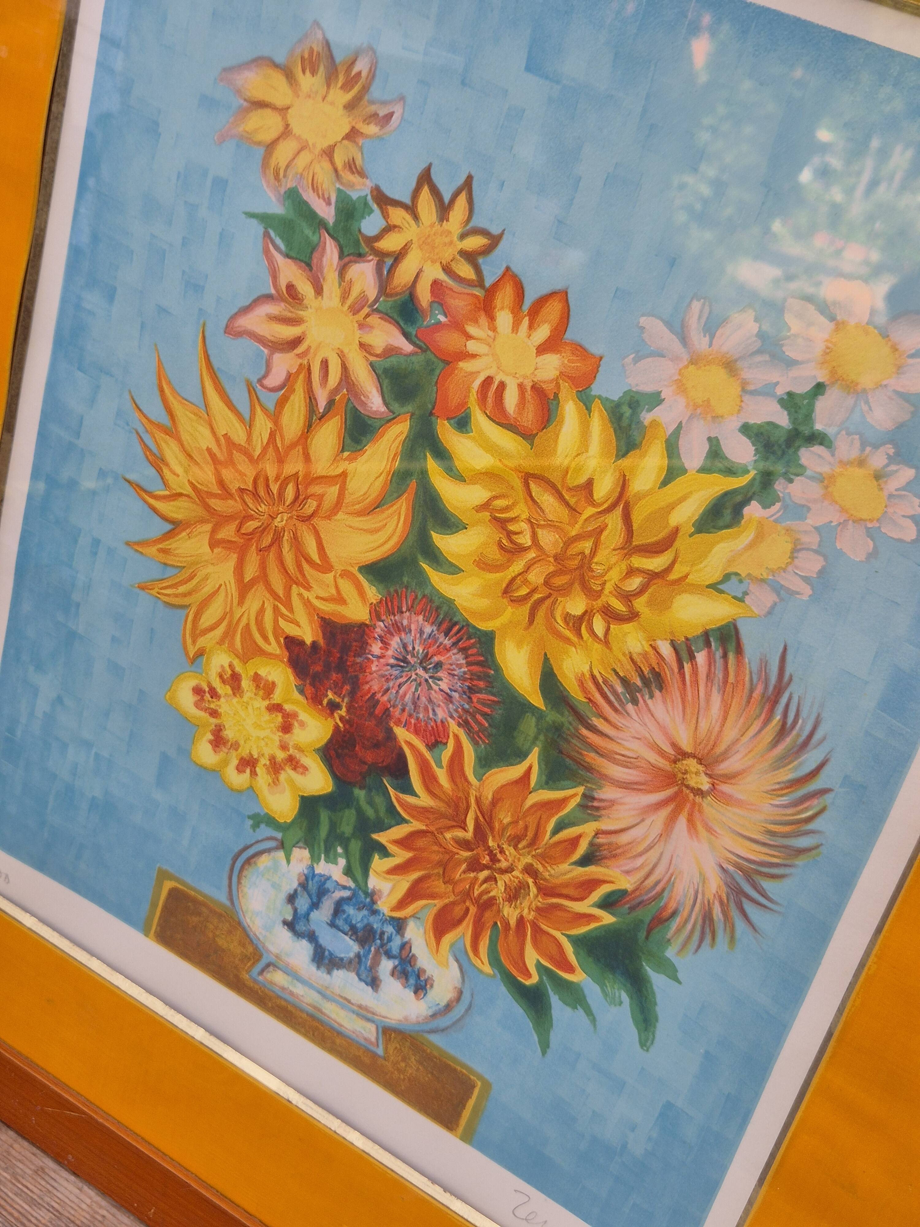 Rare Mid-Century Gabriel Zendel Signed & Numbered Lithograph