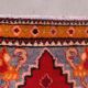 Old turkish oushak rug 118x74 cm vintage