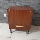 Furniture of trade store back desk teak vintage box doctor