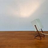 Modern mid-century German cube table lamp by Kaiser Leuchten, 1960s.