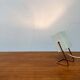 Modern mid-century German cube table lamp by Kaiser Leuchten, 1960s.