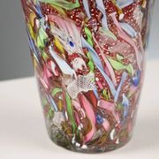 Vintage Murano glass vase, made in Italy, 20th century.