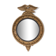 Golden Ball Convex Mirror with Eagle, England, 1960s