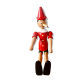 Wooden Pinocchio from the 70