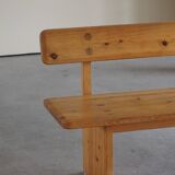 Mid century Swedish pine bench, made by Carl Malmsten for Karl Andersson & Söner, 1960s