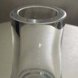 Vintage Crystal Bulb Vase