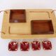 plateau jeux de cartes, cendrier