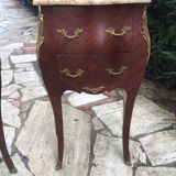 Marble bedside table