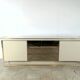 Vintage brass and lacquer sideboard, 1970s
