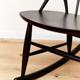 Rocking chair IW3 by Illum Wikkelsø for Niels Eilersen