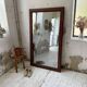Late 19th century XL wooden mirror