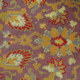 Antique Irish Handmade Wool Donegal Rug  1900-87x175cm