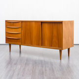 50s sideboard, walnut, restored, 150cm