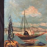 Mediterranean Marine, oil on canvas