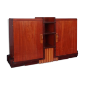 Bahut en acajou style Art déco cubiste
