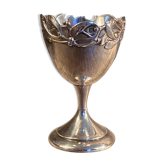 Art Nouveau solid silver shell