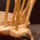 Rocking chair mid-century in light elm by Lucian Ercolani for Ercol