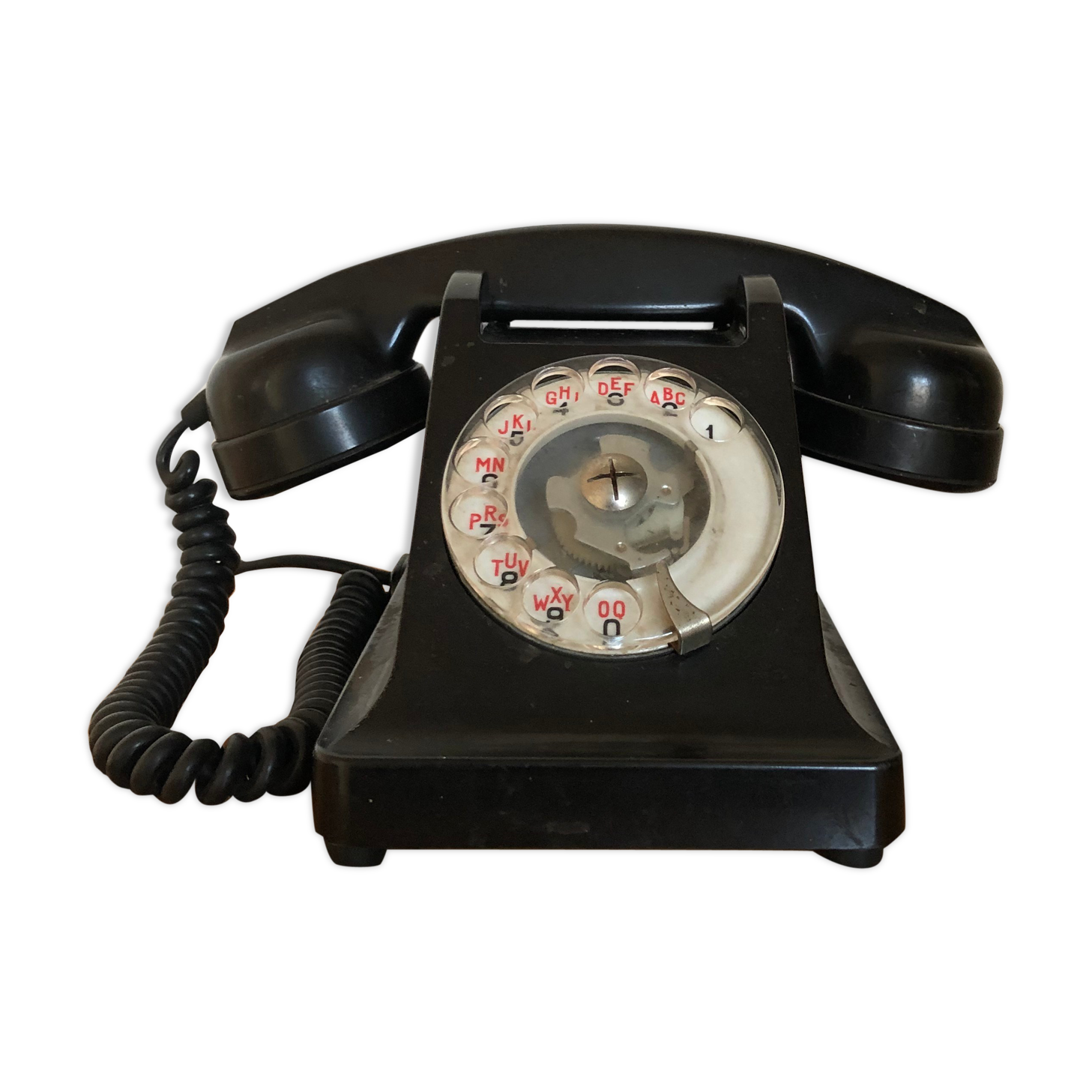 Old phone in bakelite