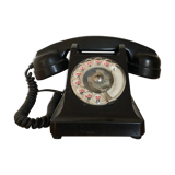Old phone in bakelite