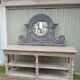 Table de drapier en bois style antique