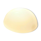 Lampshade ball ceiling 1/2 globe old opaline