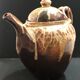 Stoneware teapot by Marcellus Aubry