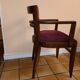 Paire de fauteuils bridge vintage 1940