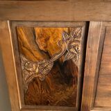 Art deco headboard
