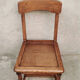 Chaise lorraine ancienne en chêne 