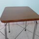 Black streaked brown formica stool 70