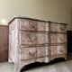 18th-century commode with a patina