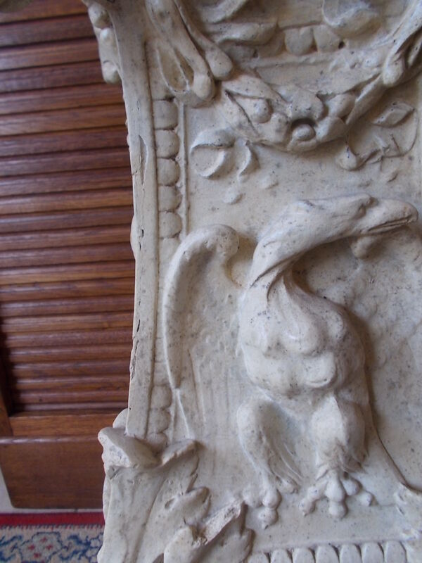 Colonne sellette têtes de béliers