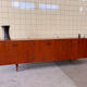 Buffet vintage en placage de teck