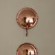 Pair of Vintage Swedish Copper Sconce - 1978