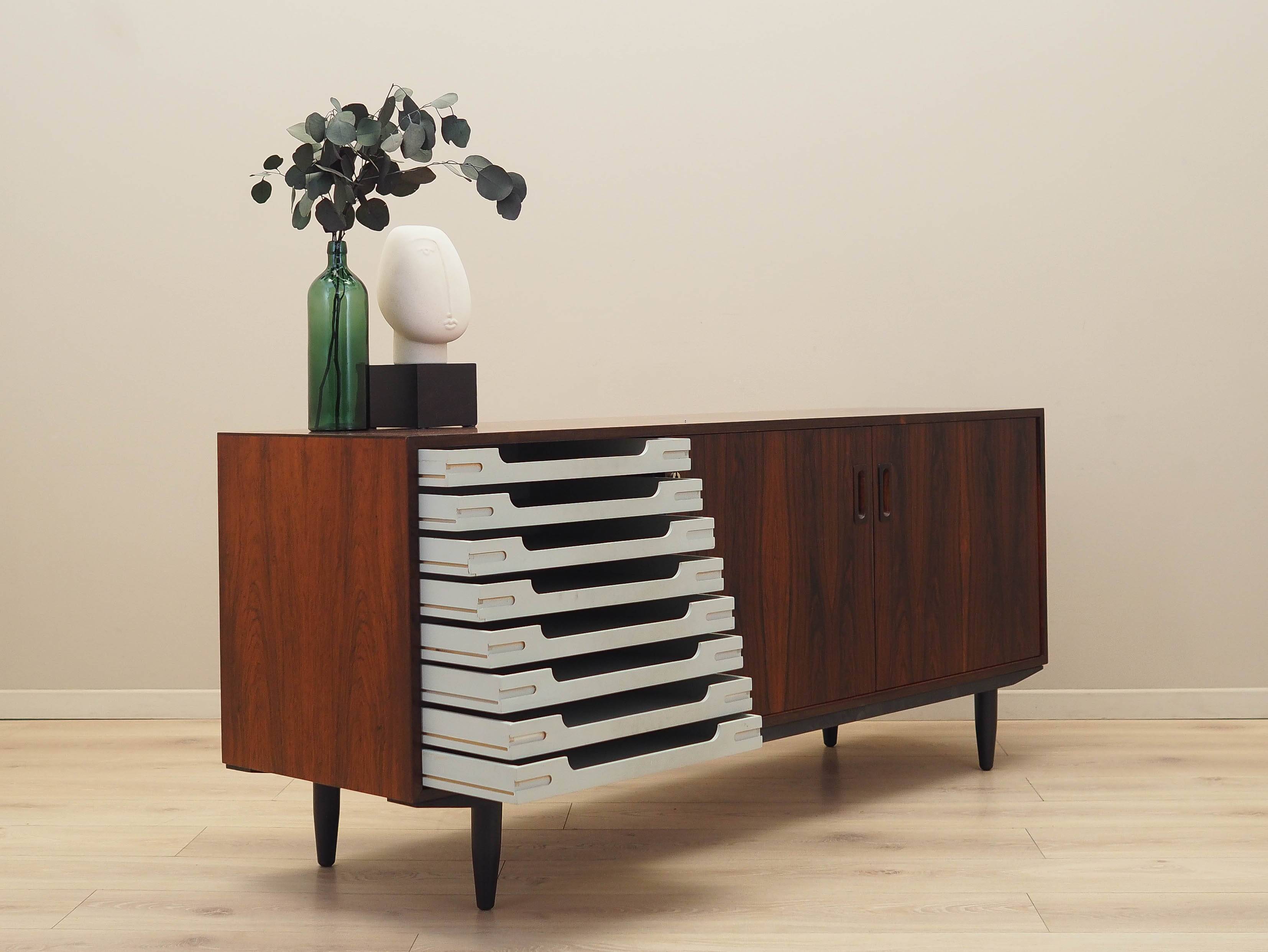 Rosewood dresser, Danish design, 1970s, production: Denmark