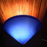 Wall lamps - indigo blue - publisher Domec - 1980s