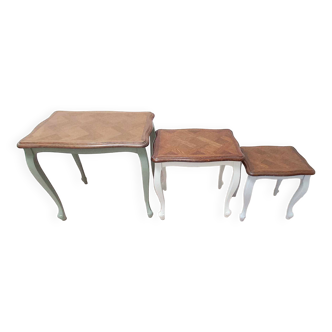 Nesting tables, coffee tables, side tables