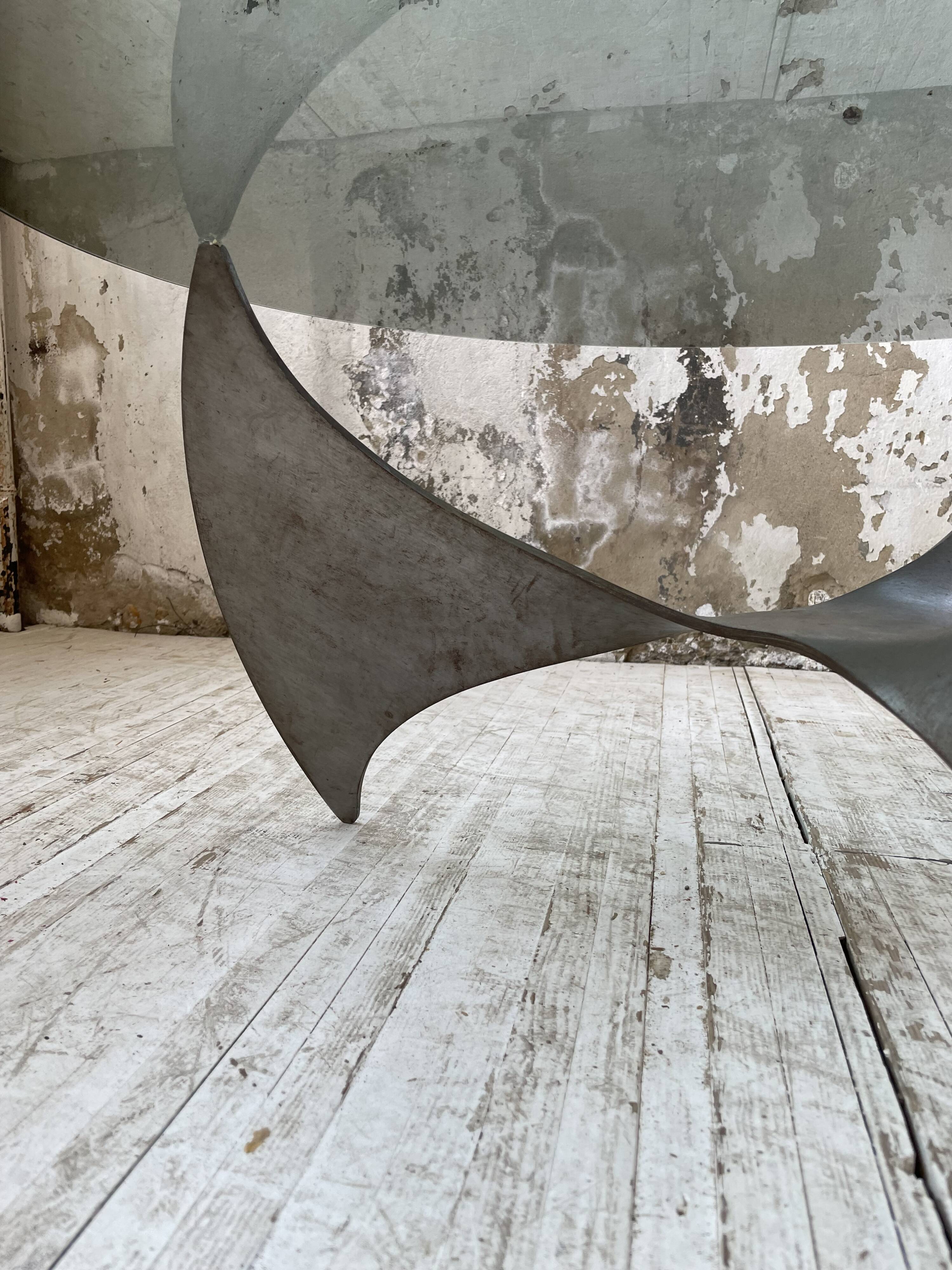 Knut Hesterbeg “propeller” coffee table 1967