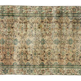 Anatolian handmade vintage rug 204 cm x 125 cm